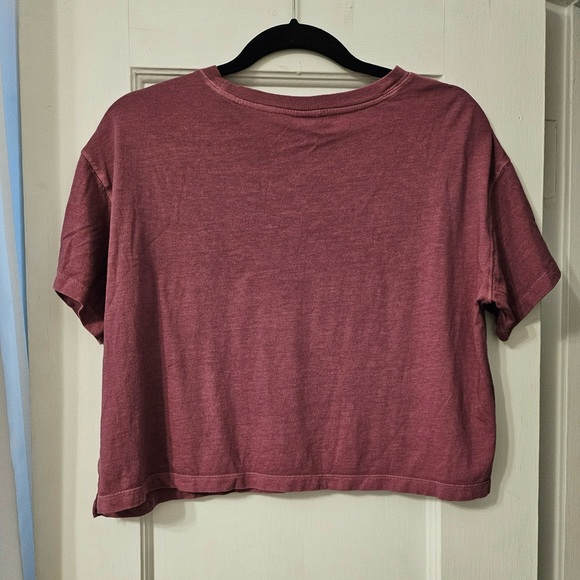 XS Old Navy Cropped T-shift Garment Dyed - Picture 2 of 3